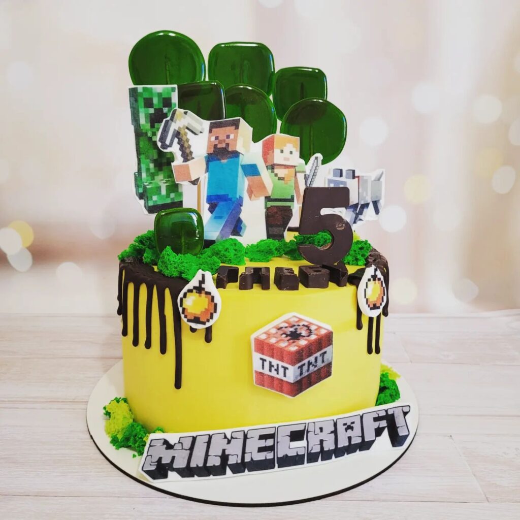 Торт Майнкрафт Торт Майнкрафт