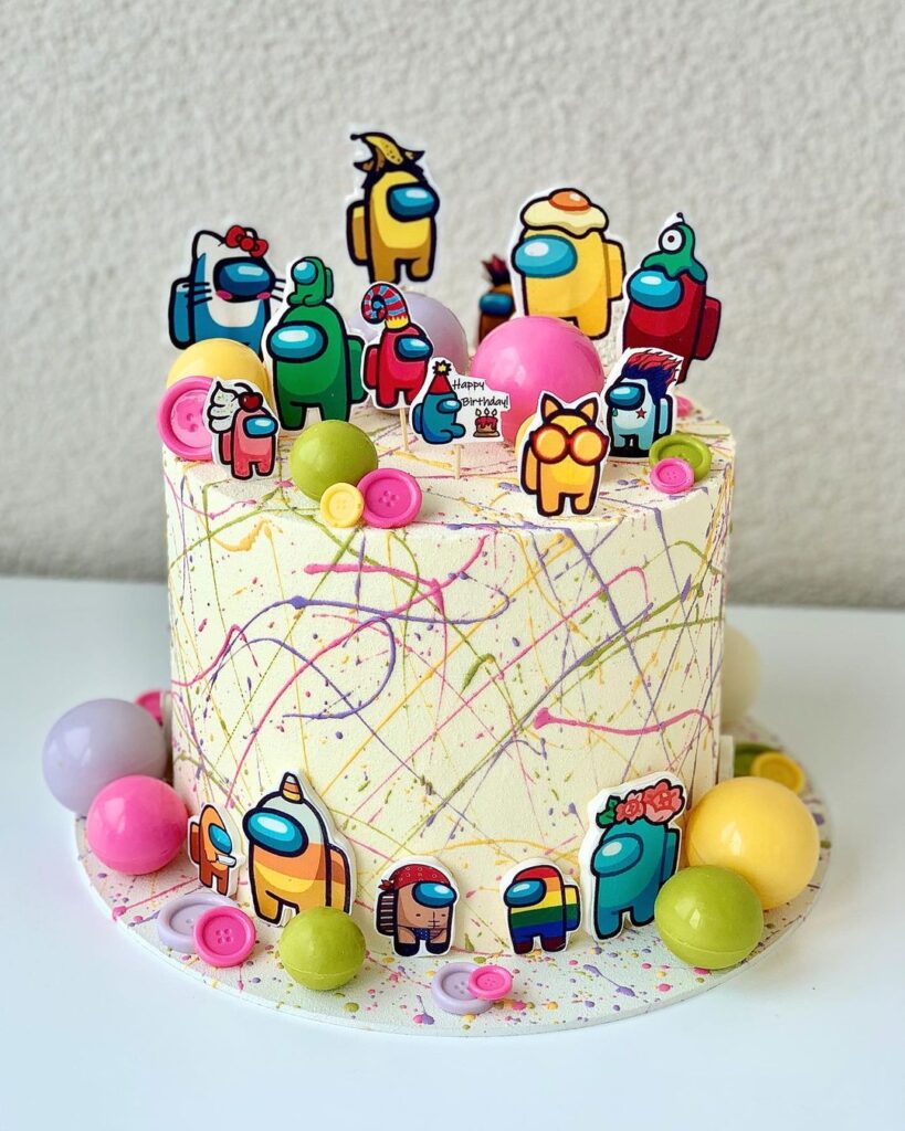 Торт Among Us Торт Among Us