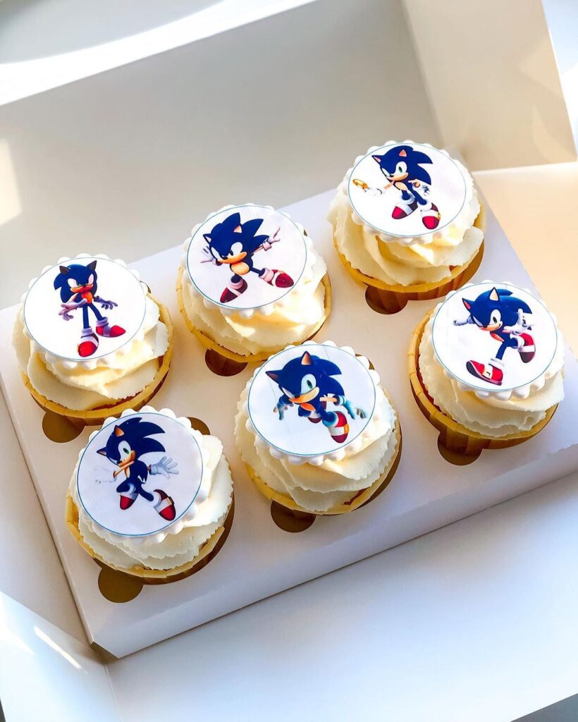 Капкейки Супер Соник | 80 грн/шт Капкейки Супер Соник