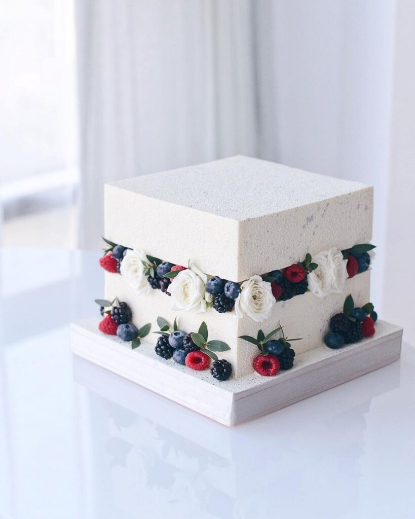 Муссовый торт квадратной формы Муссовый торт квадратной формы