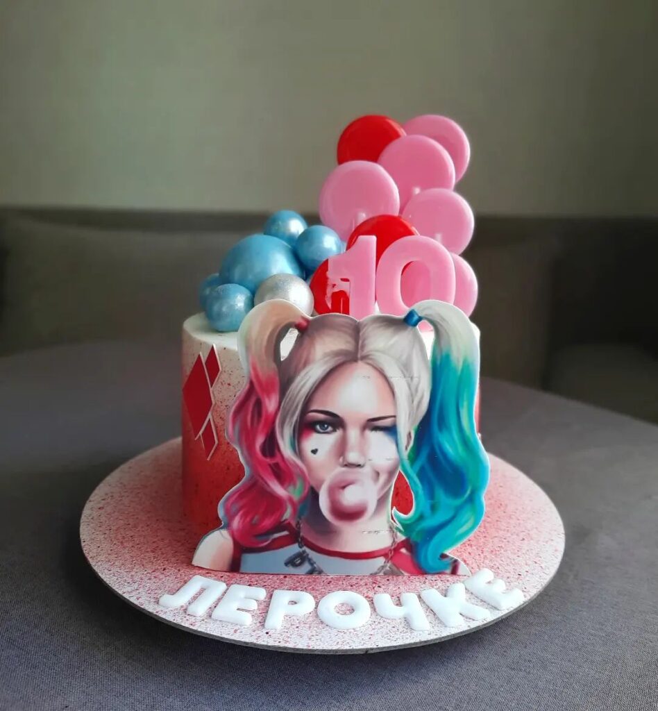Торт "Харли Квин"