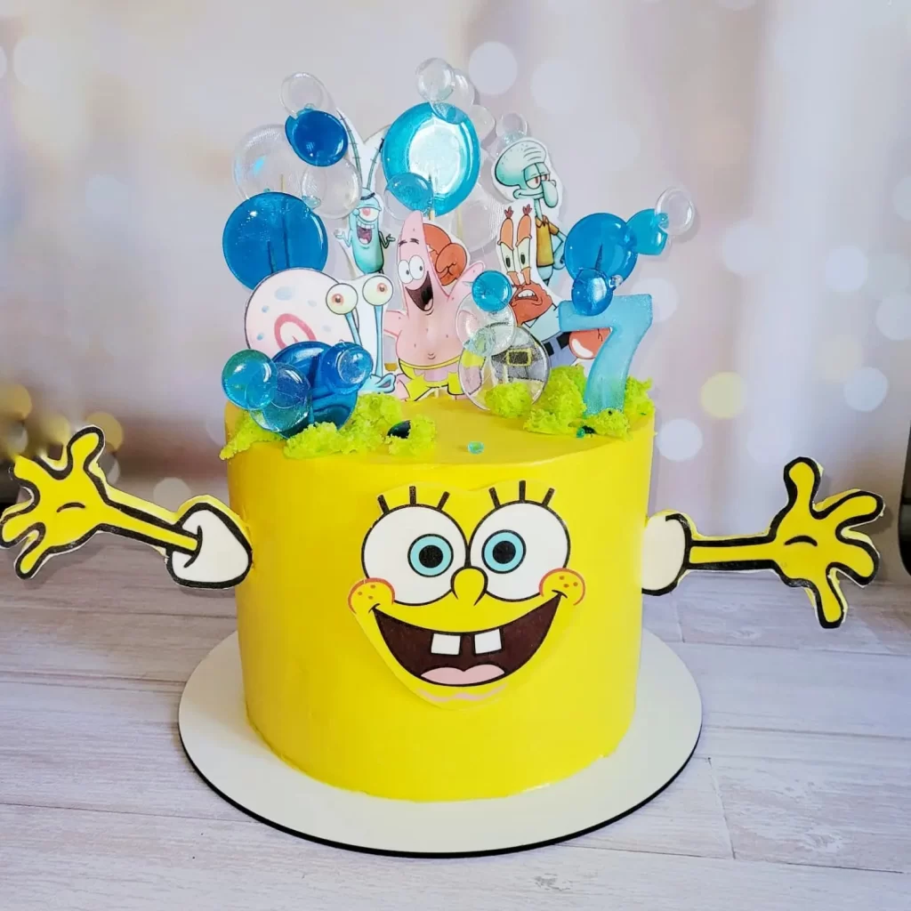 Торт "Спанч Боб" Торт "Спанч Боб"
