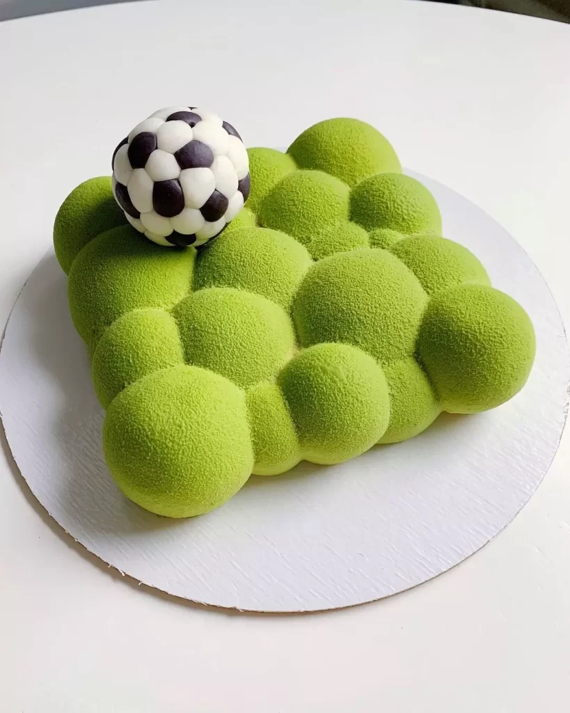 Мусовий торт на футбольну тематику Муссовый торт на футбольную тематику