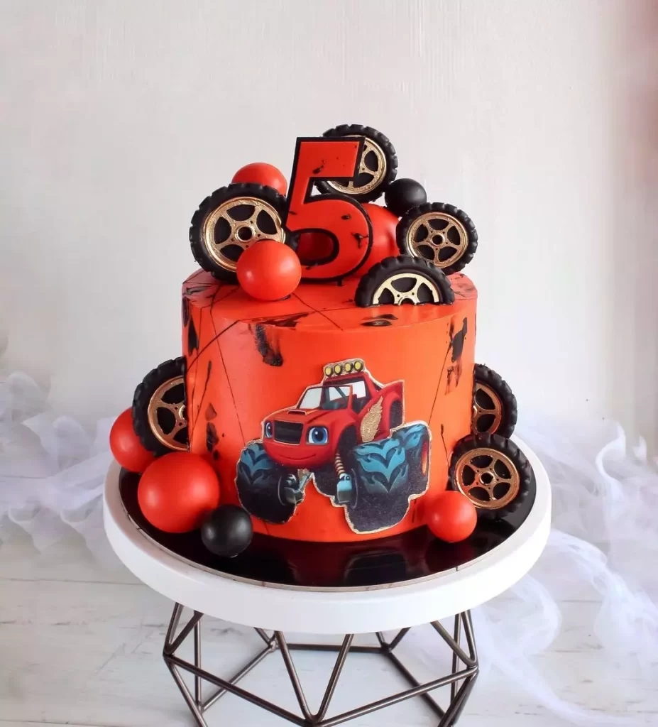 Торт "Тачки" для хлопчика Торт "Тачки" для мальчика