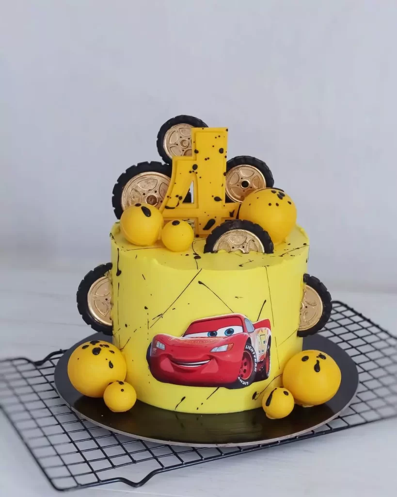 Торт с Маквином для мальчика торт с Маквином для мальчика