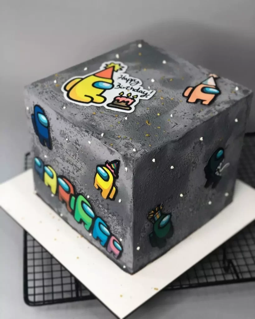 Торт Among Us для хлопчика Торт Among Us для мальчика