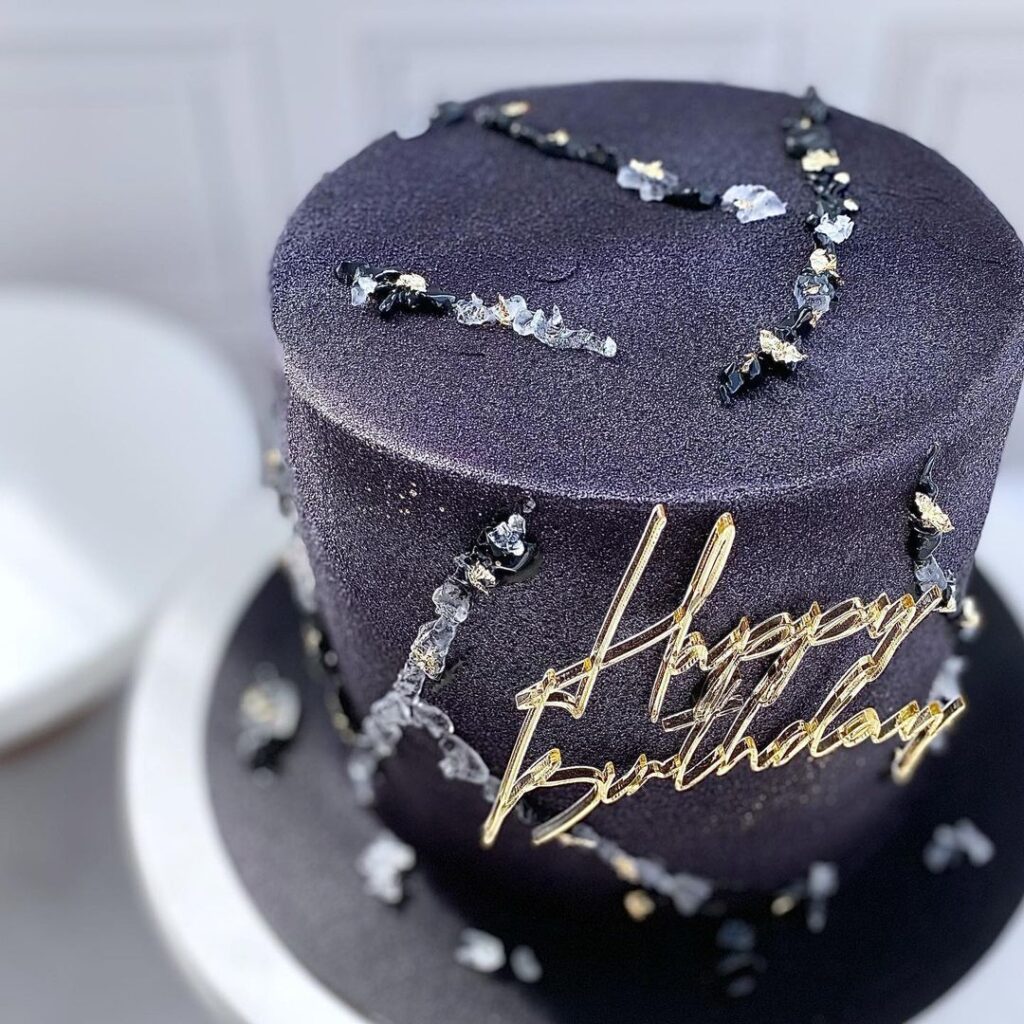 Чорний торт без мастики Черный торт без мастики