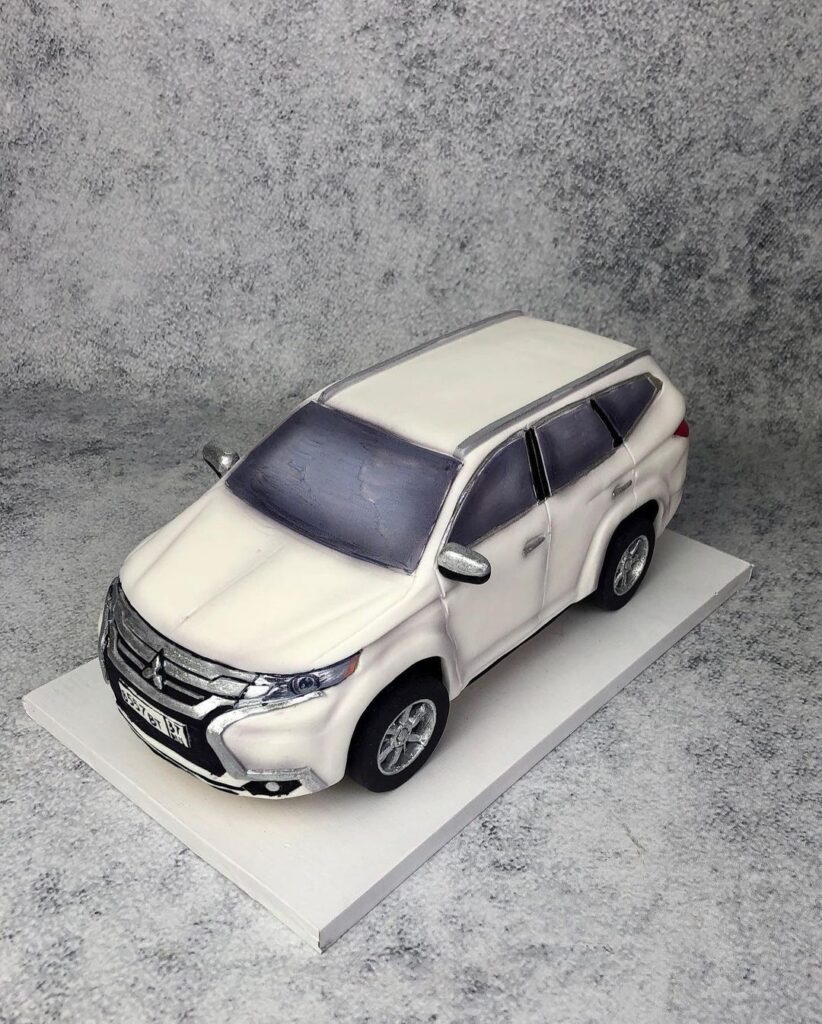 Торт у вигляді автомобіля Торт в виде машины