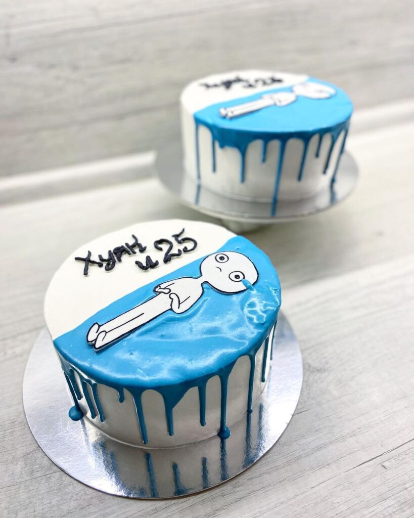 Торт с приколом на 25 лет