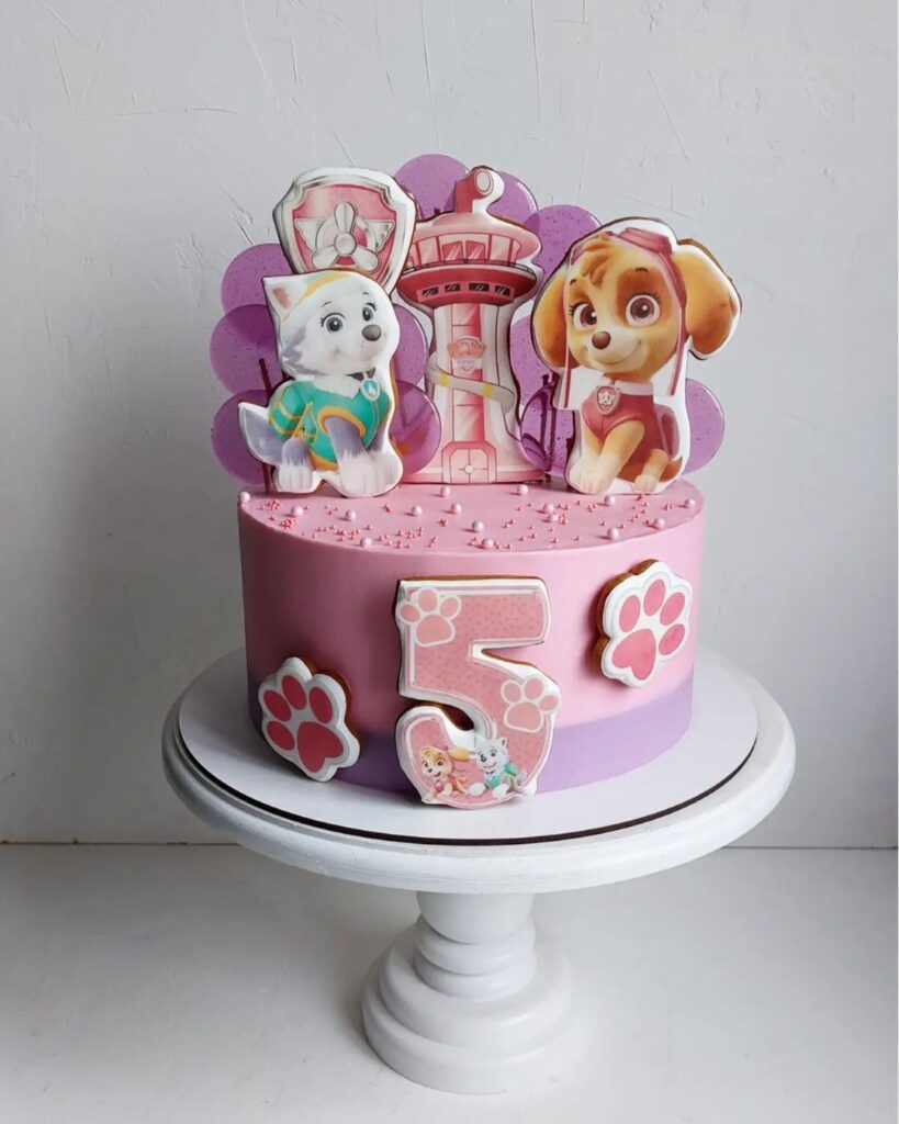 Торт Щенячий патруль на 5 лет девочке Торт Щенячий патруль на 5 лет девочке