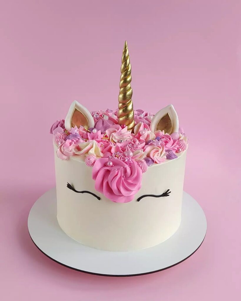 Торт у вигляді Єдинорога для дівчинки Торт в виде Единорога для девочки