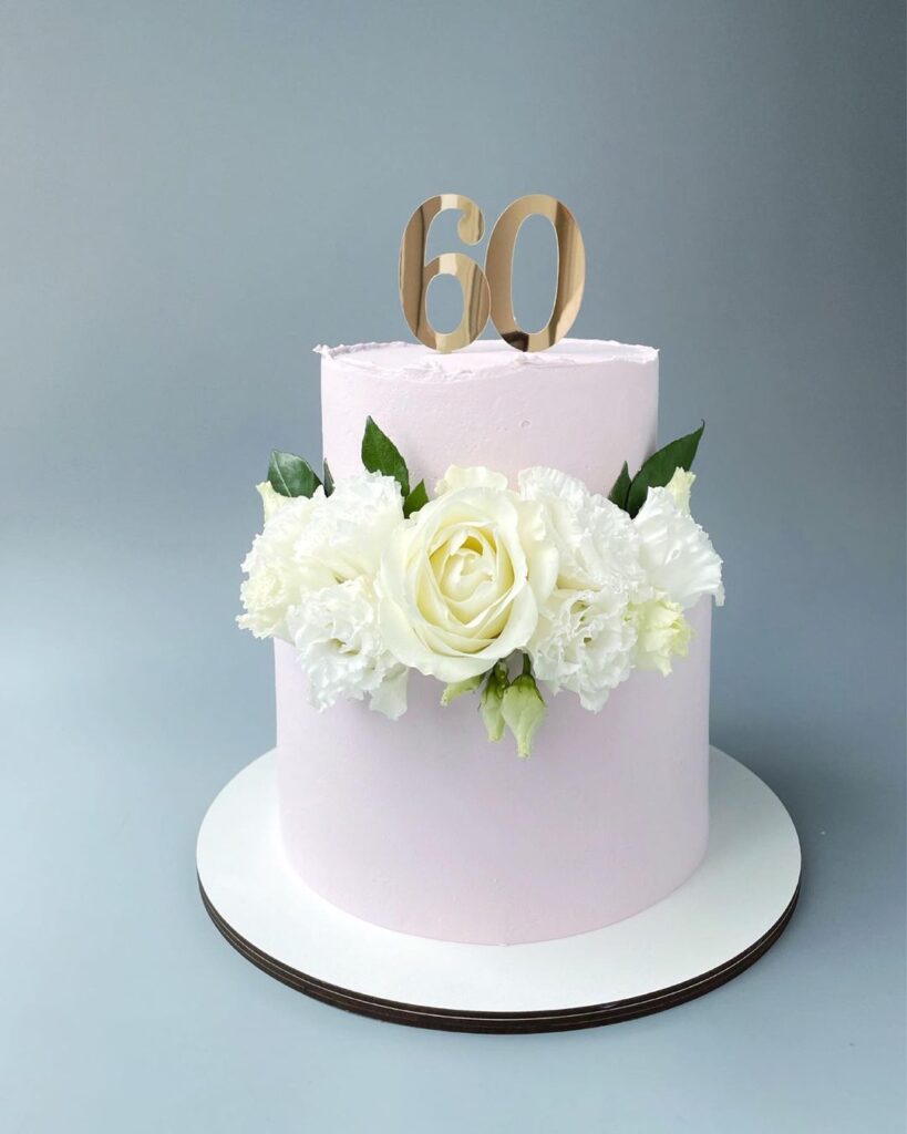 Торт для женщины на 60 лет