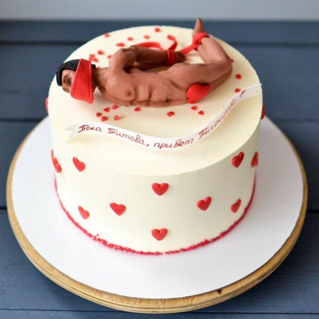 Еротичний торт на дівич-вечір з приколом Эротический торт на девичник