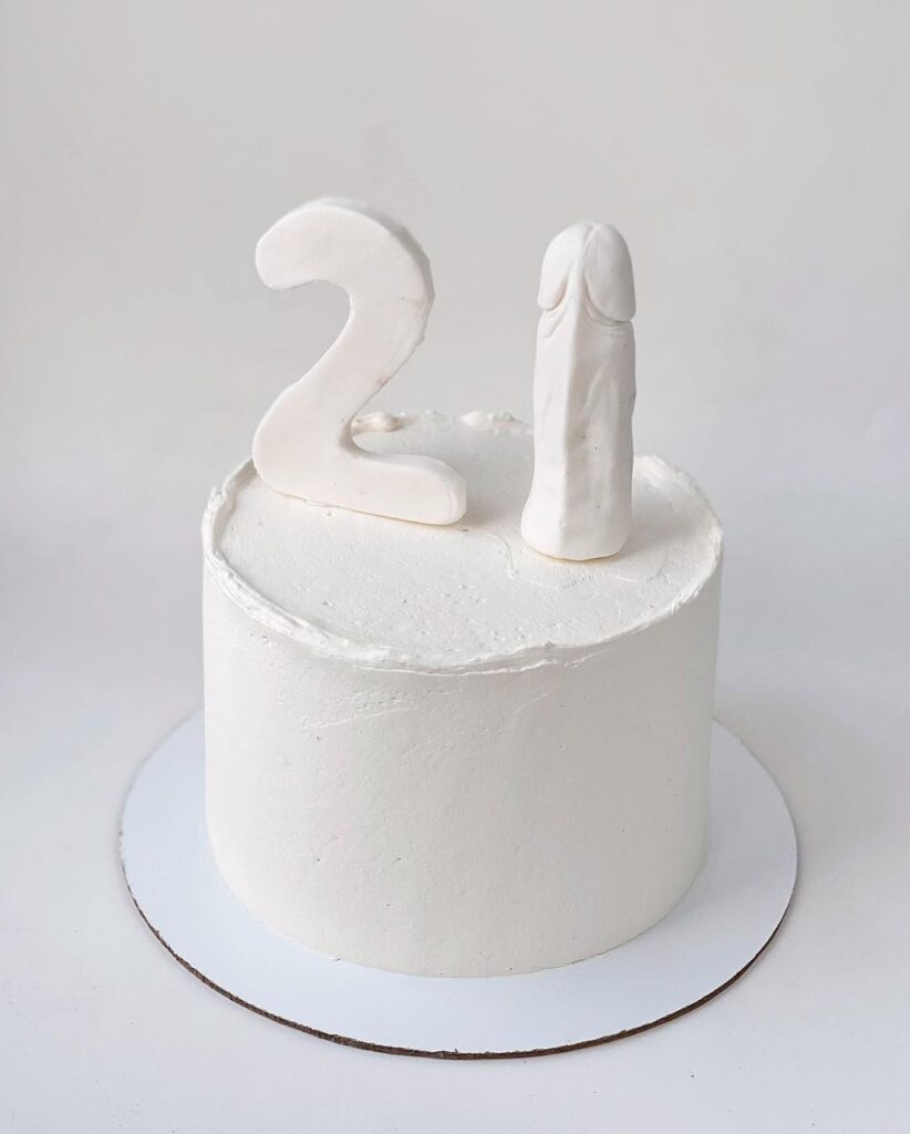 Эротический торт на 21 год Эротический торт на 21 год