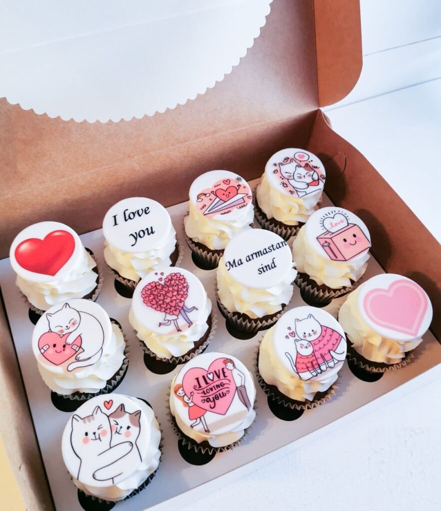 Капкейки з фотодруком Капкейки с фотопечатью