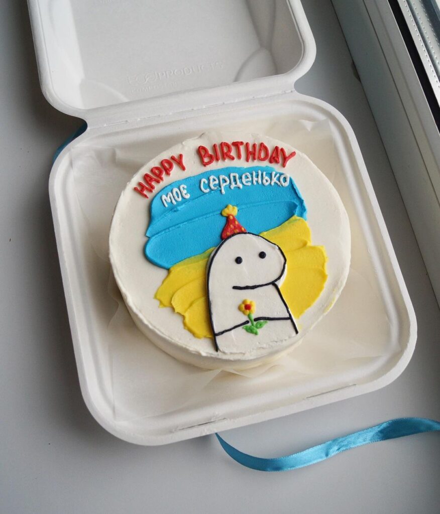 Бенто торт на день народження | Від 800 грн/шт Бенто торт на день рождения