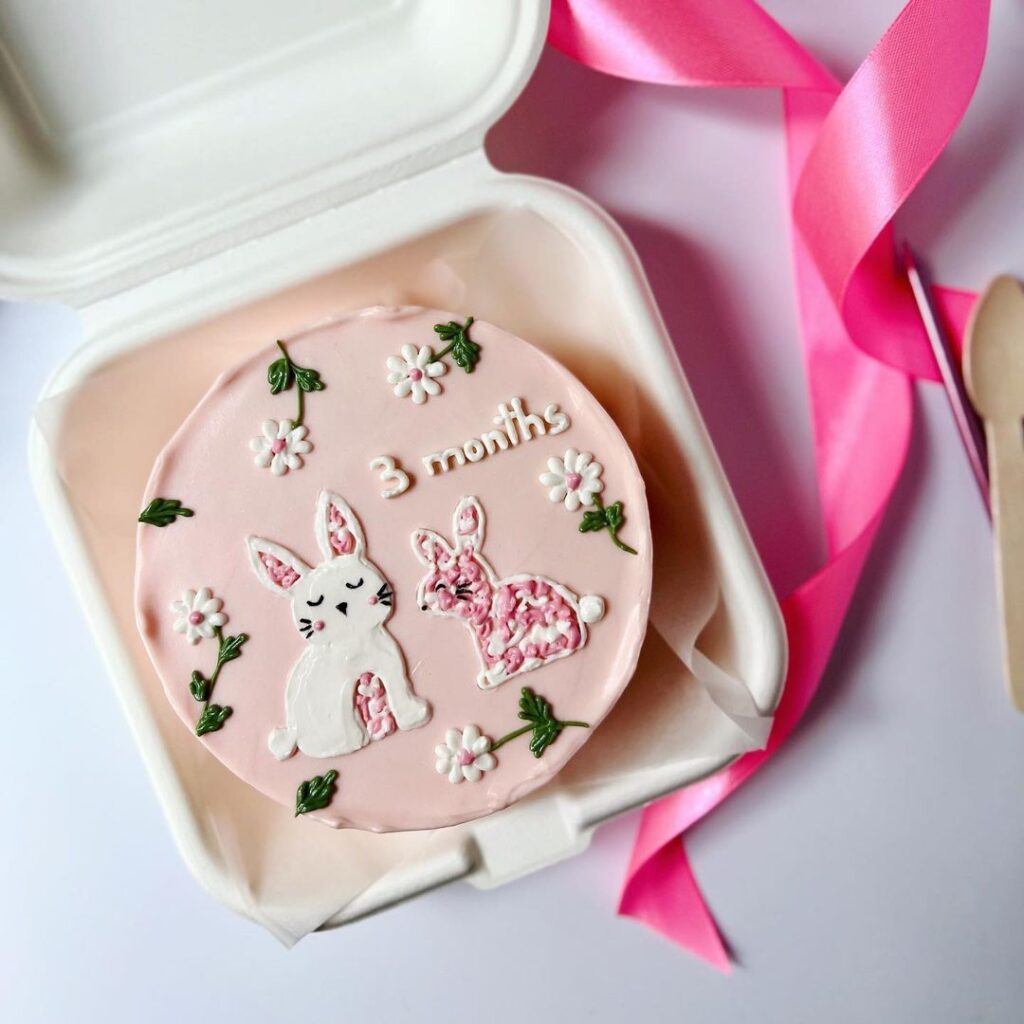 Бенто торт на 3 месяца | От 800 грн/шт Бенто торт на 3 месяца