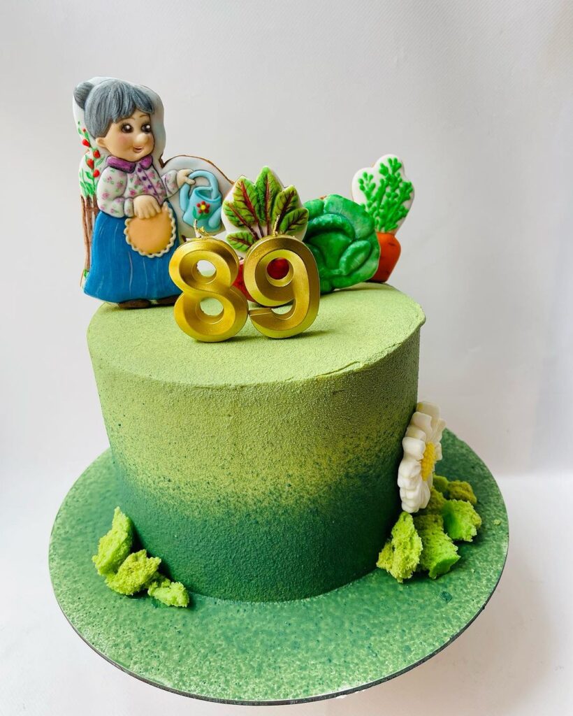 Торт для бабушки с цифрами Торт для бабушки с цифрами