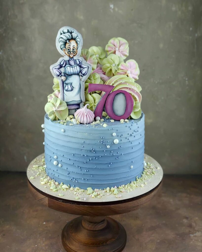 Торт для бабушки на 70 лет