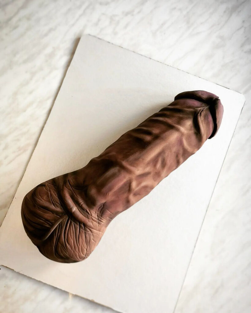 Торт на девичник в виде мужского полового органа