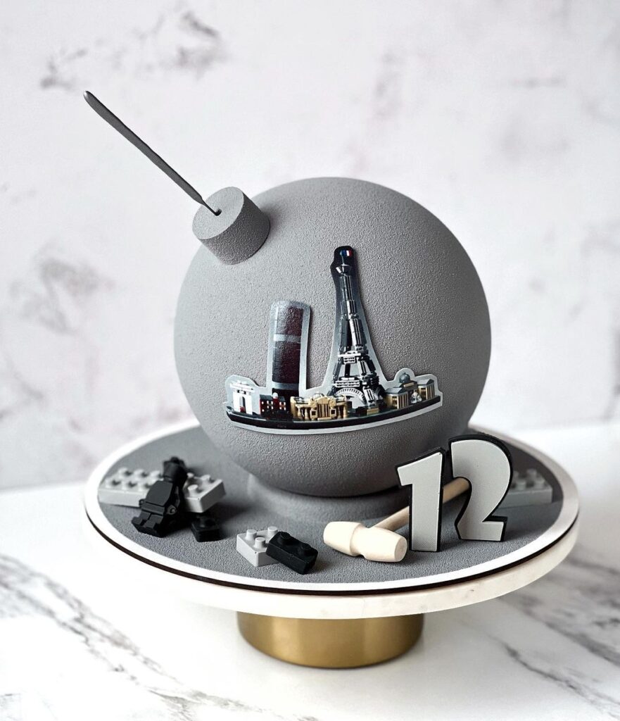 Торт в форме шара Торт в форме шара