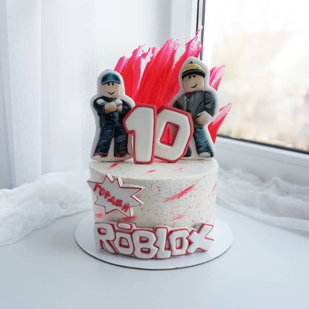 Торт Роблокс для мальчика