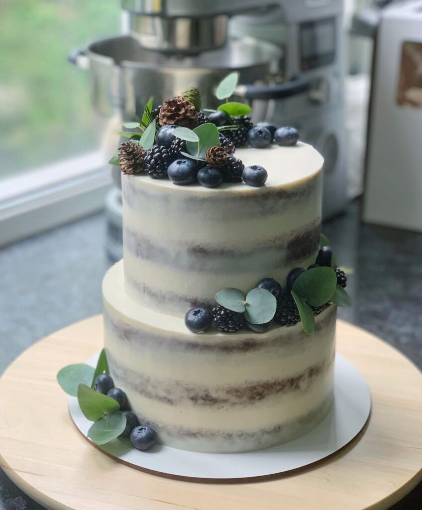 Открытый торт "Лесная ягода" Открытый торт "Лесная ягода"