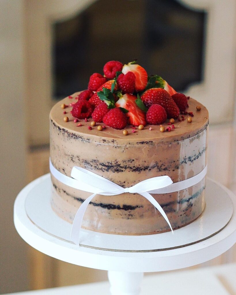 Відкритий шоколадний торт Открытый шоколадный торт