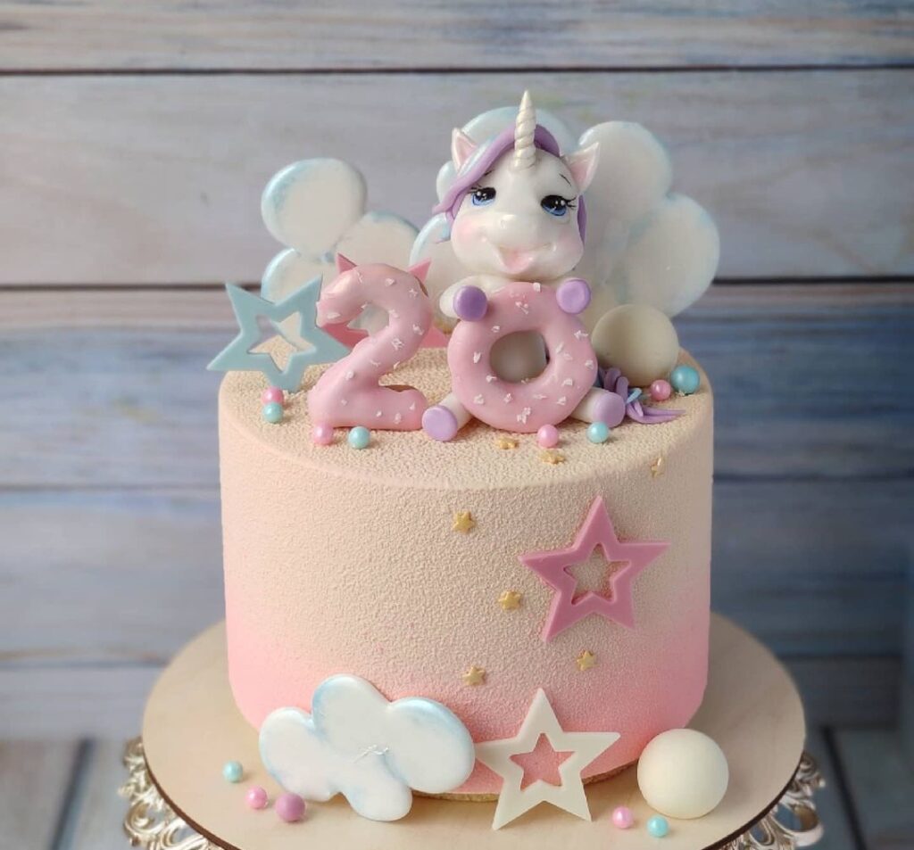 Торт на 20 лет девушке с пони