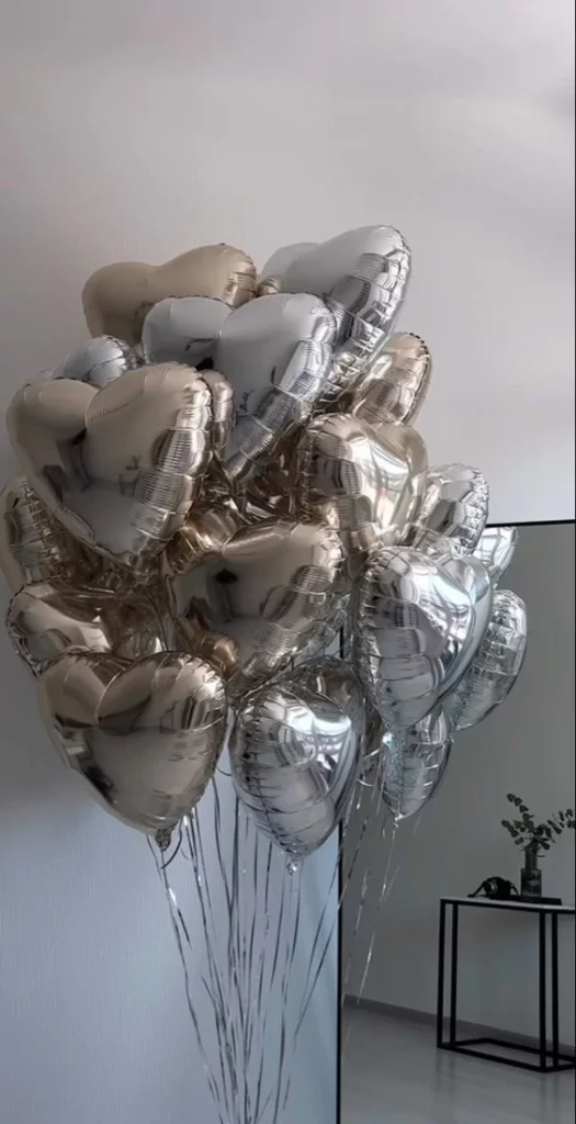 Кульки “Silver Love” — 11шт | 1500 грн 222222