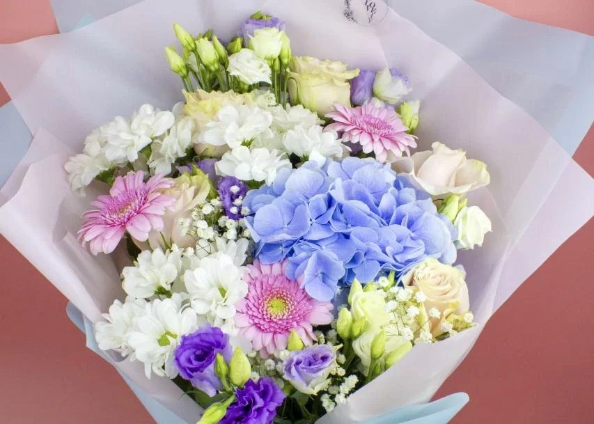 Букет квітів Мікст (Maxi) KV-6